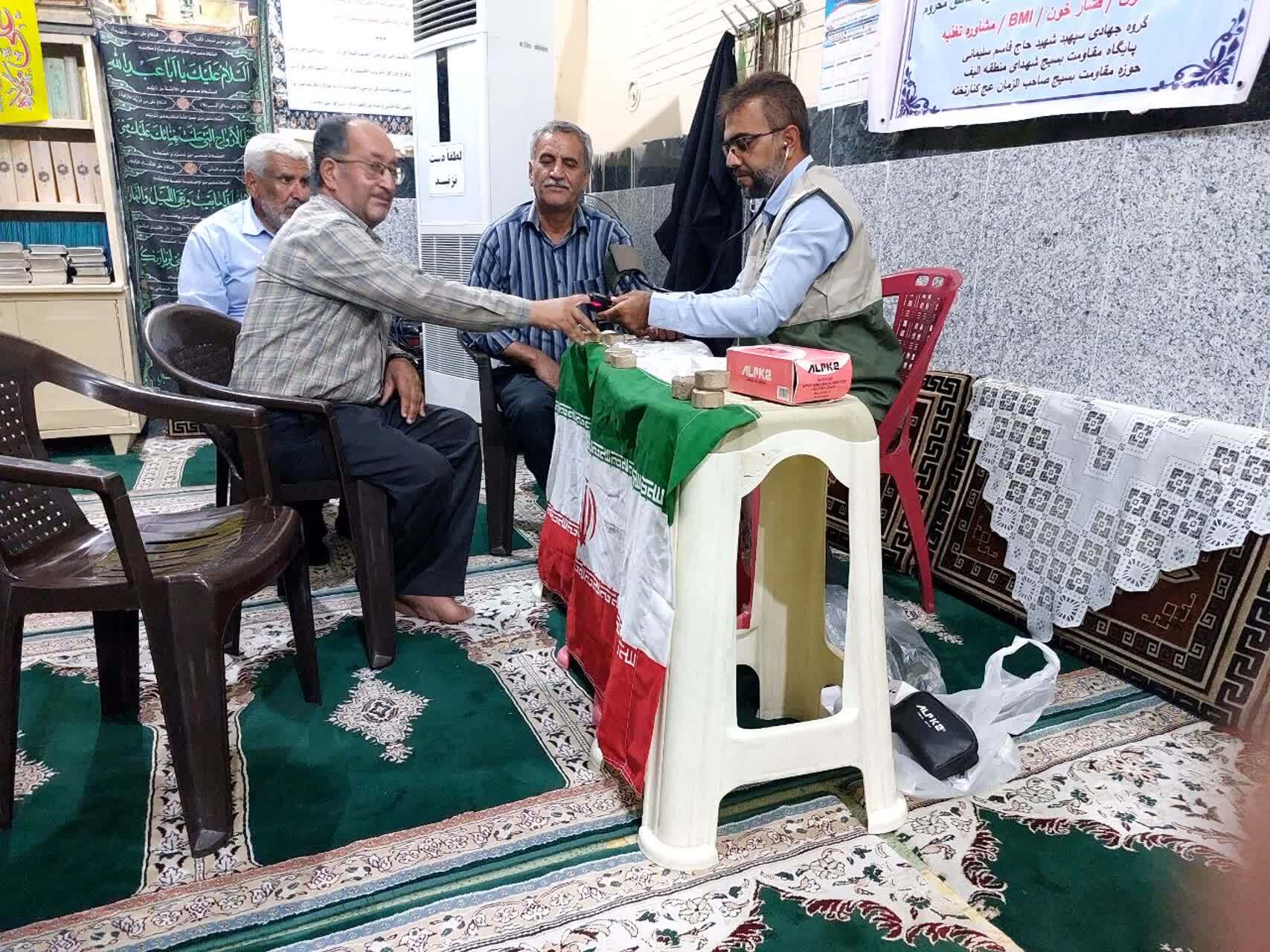راه اندازی ایستگاه سلامت در کازرون در قاب تصاویر