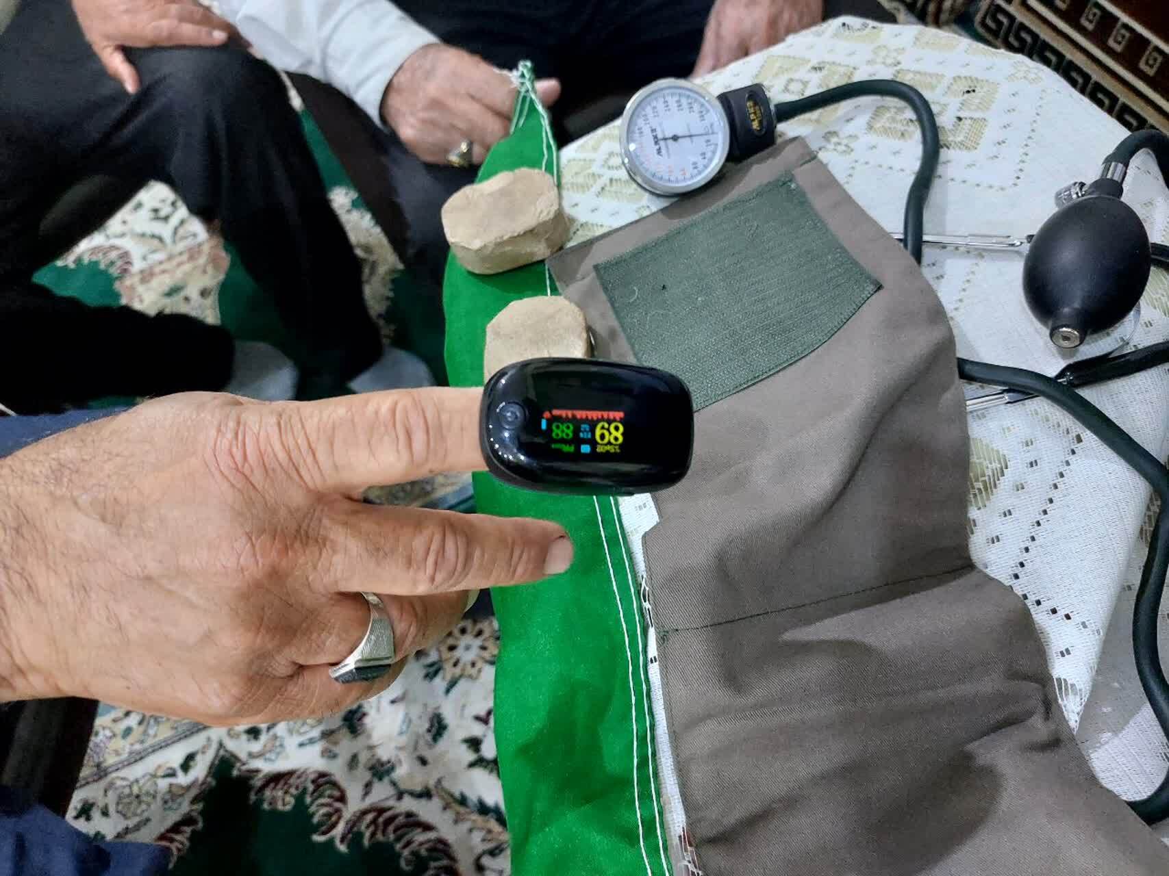 راه اندازی ایستگاه سلامت در کازرون در قاب تصاویر
