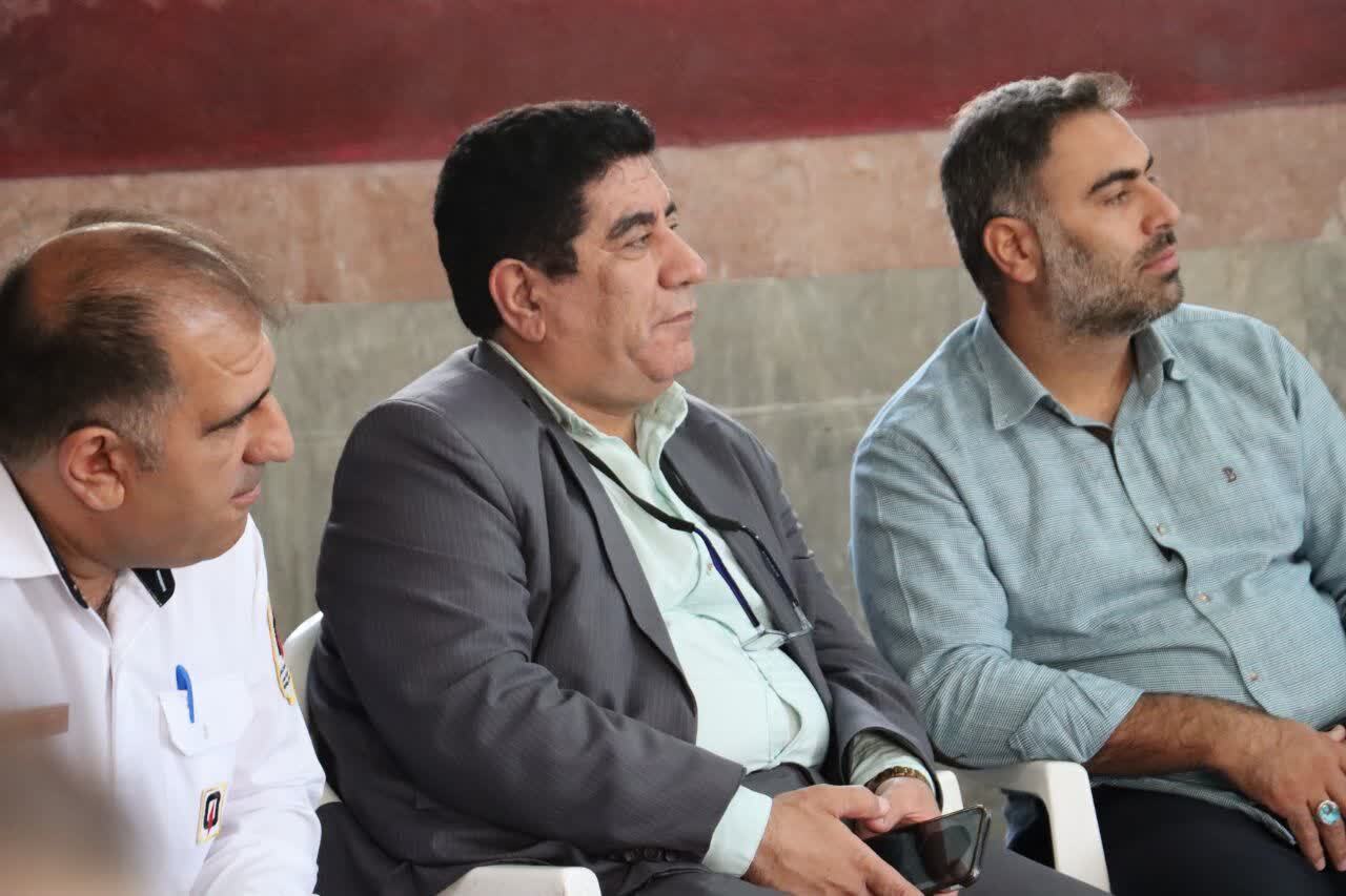 مراسم تجلیل از آتش&zwnj;نشانان ماهدشتی در روز آتش&zwnj;نشانی و ایمنی