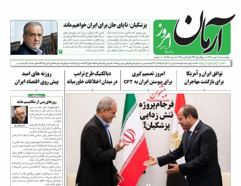 آرمان امروز