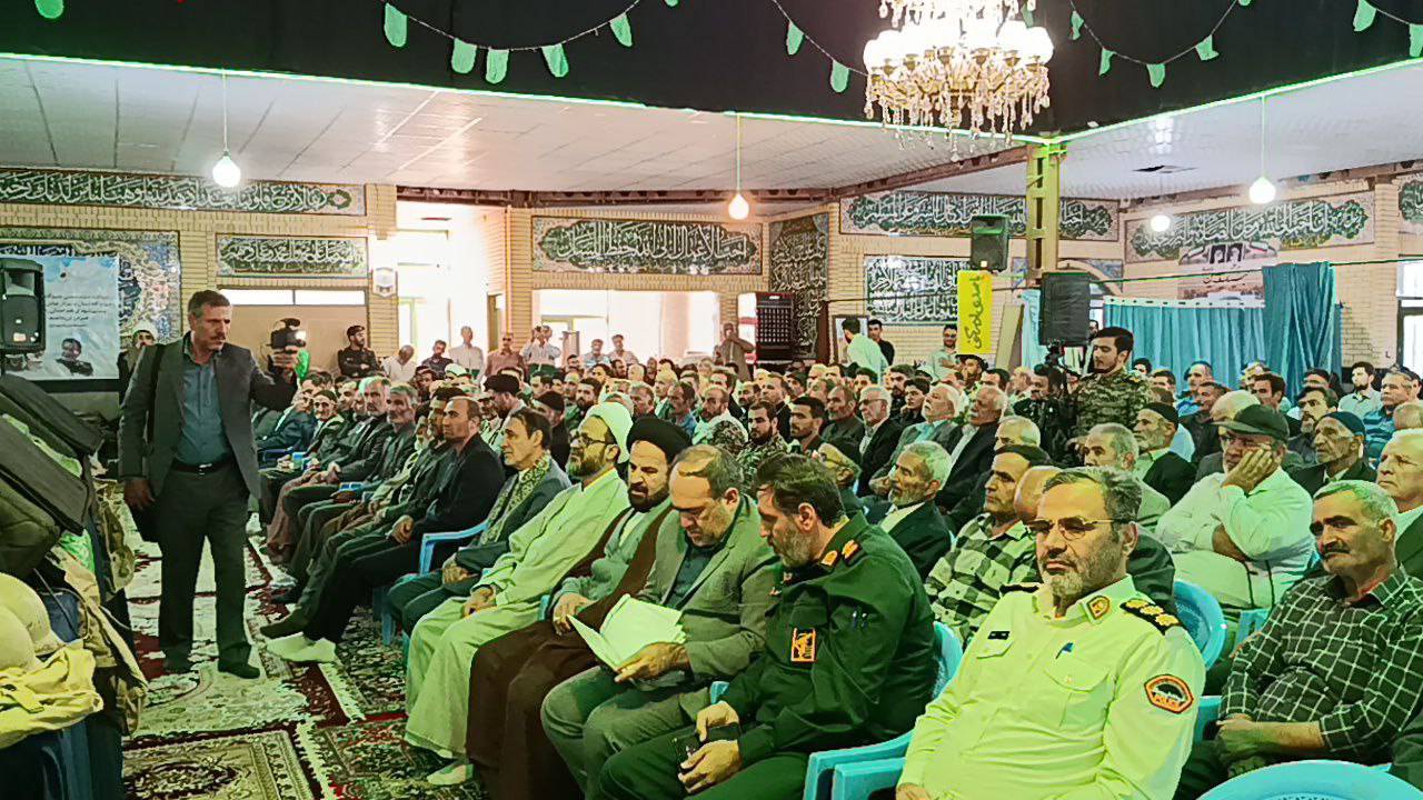 برگزاری مراسم یادواره شهدای شهرستان آوج