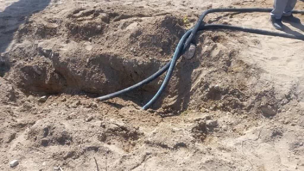 كشف و انهدام خط لوله انتقال سوخت قاچاق در ميناب