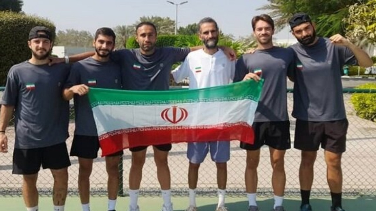 سومی ایران در رقابت‌های تنیس فجیره