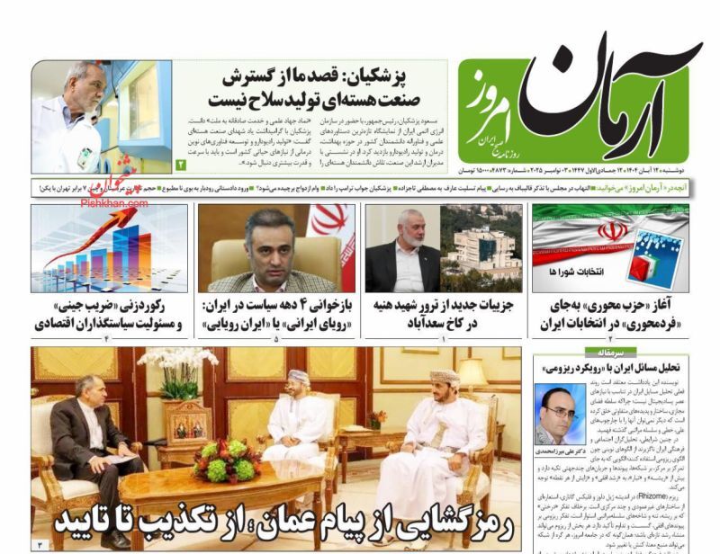 آرمان امروز