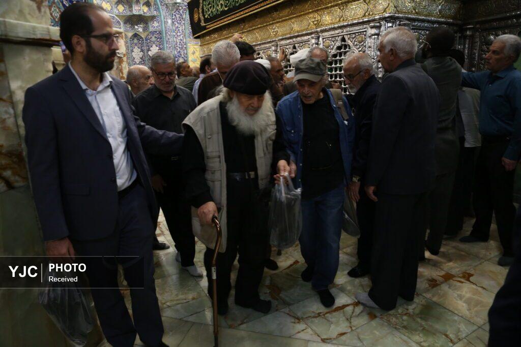 عرض ارادت بازیگران سینما و تلویزیون به ساحت مقدس حضرت معصومه(س)