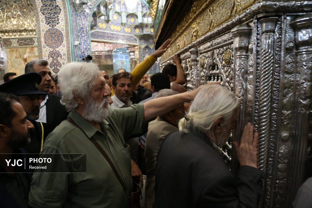 عرض ارادت بازیگران سینما و تلویزیون به ساحت مقدس حضرت معصومه(س)