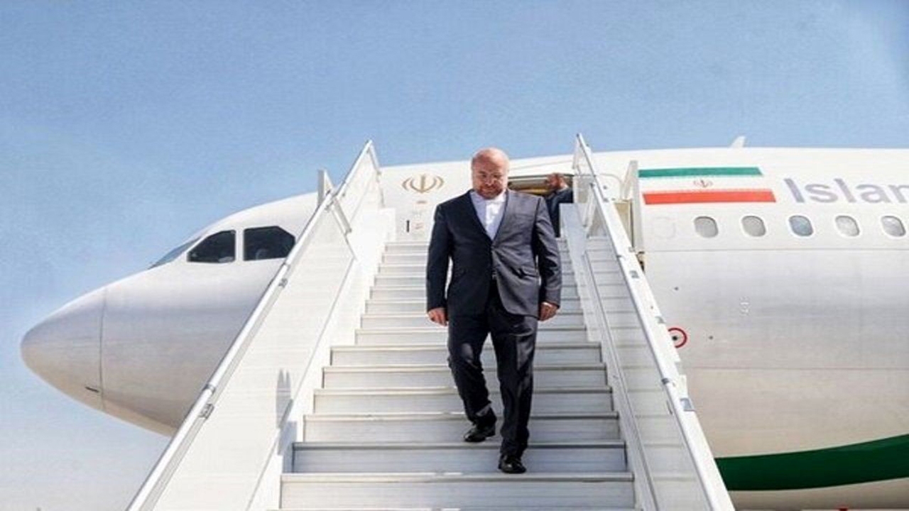 قالیباف وارد اسلام‌آباد شد
