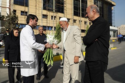 بدرقه پیکر صابر کاظمی به زادگاهش در آق‌قلا