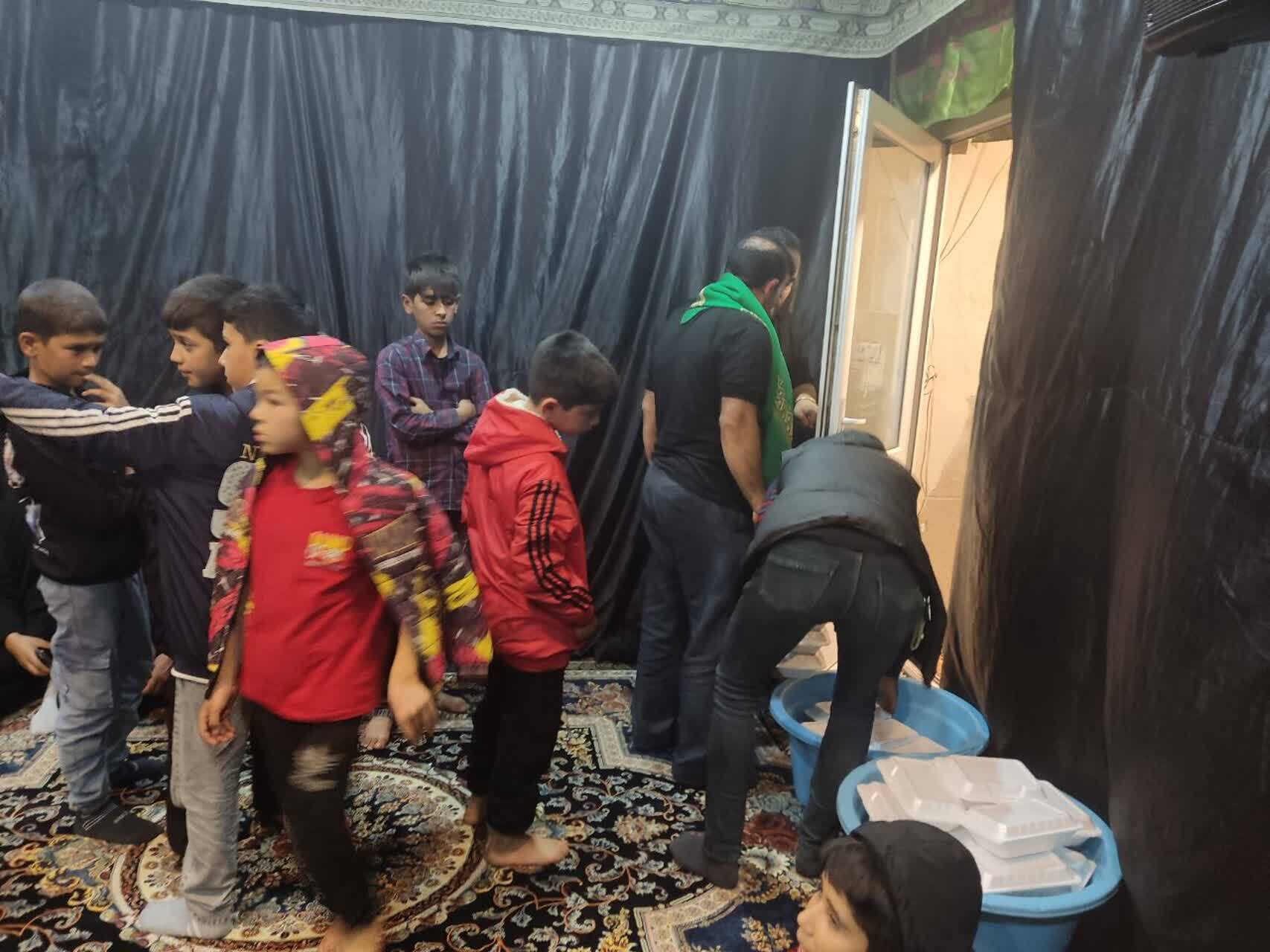 حضور کودکان در مراسم فاطمیه