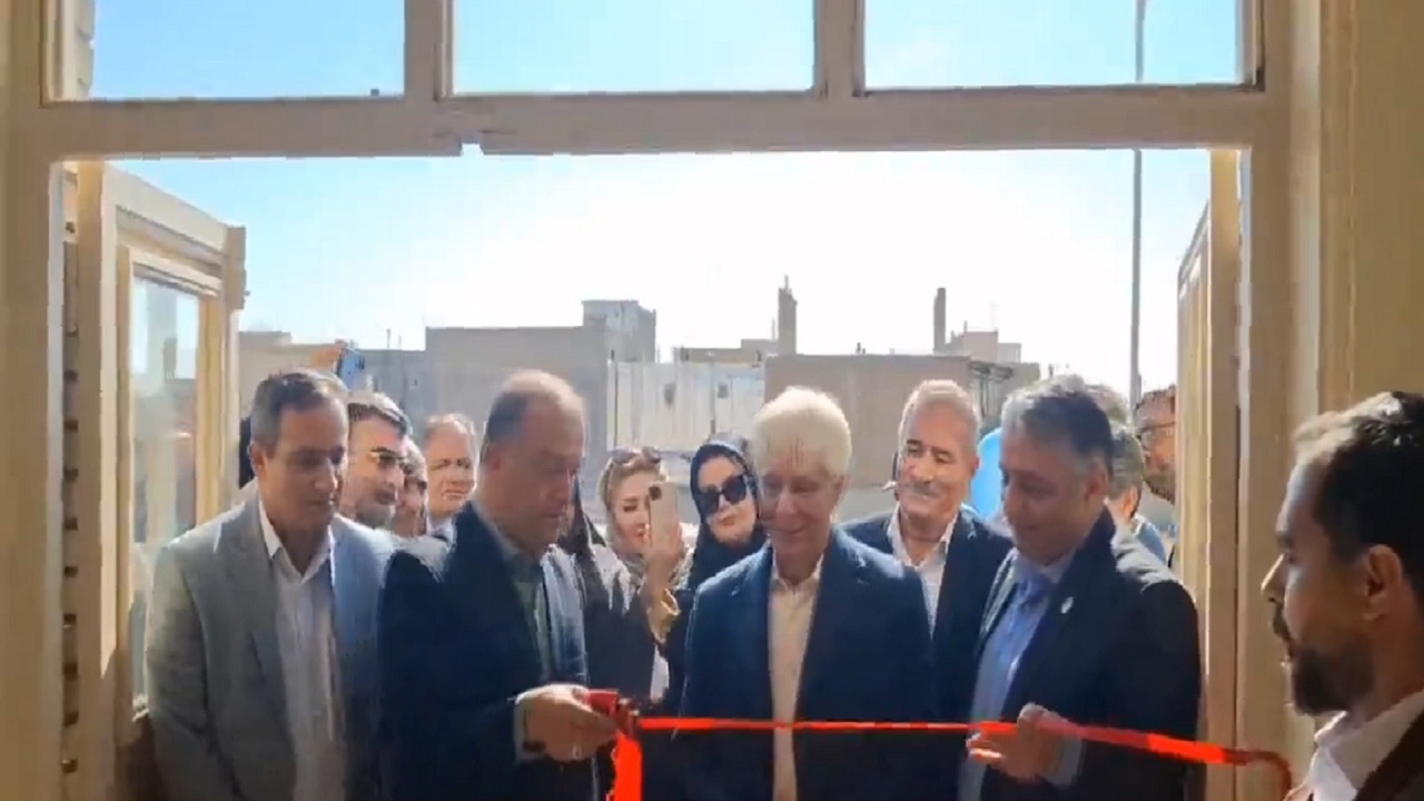 افتتاح مدرسه خیرساز شهر ترک