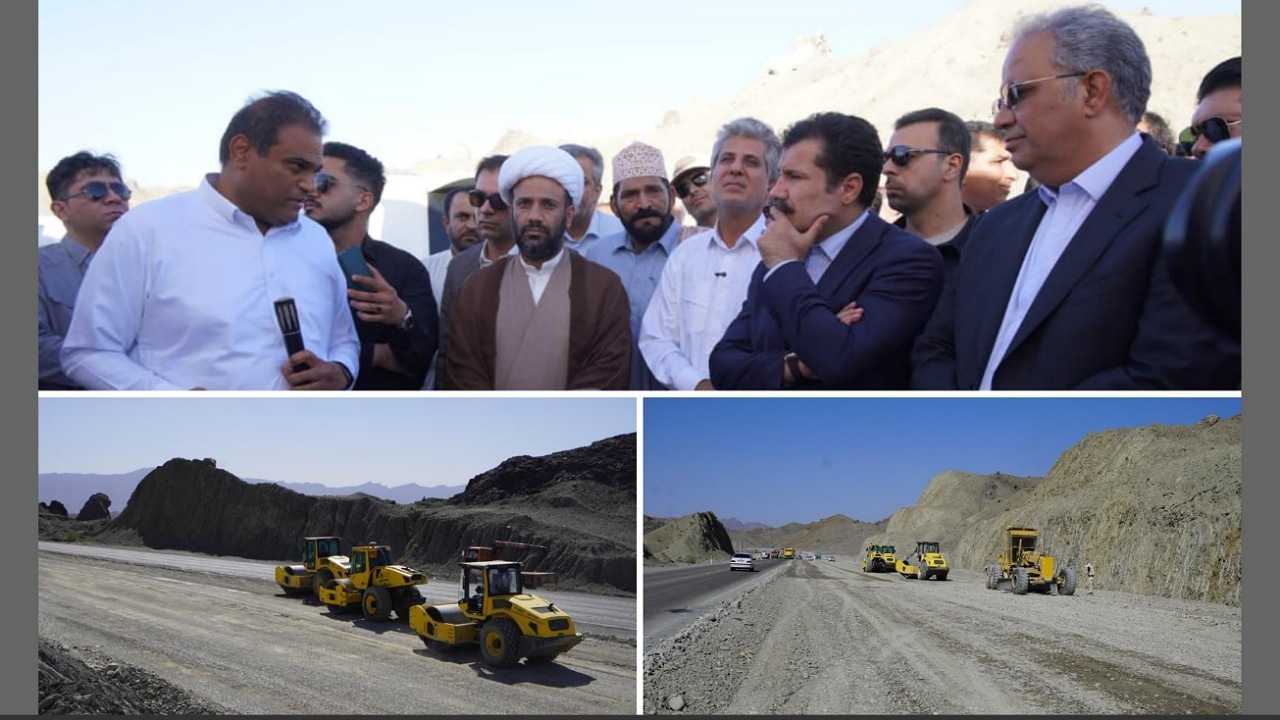 راهسازی در جنوب استان سیستان و بلوچستان جلوه‌ای از روحیه جهادی و خدمتگزاری صادقانه است