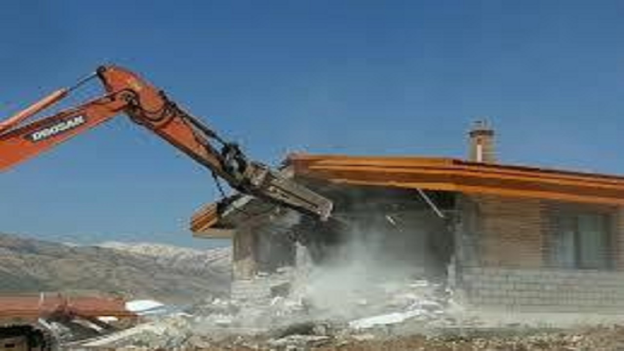 قلع و قمع ۲۰ بنای غیرمجاز در چمستان نور