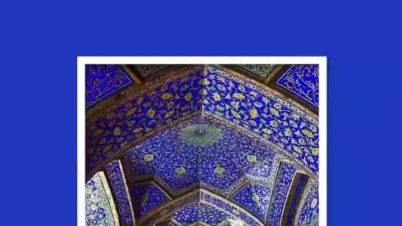 ۹ رنگی که در دنیا آنها را به نام ایران میشناسند آبی ایرانی (Persian Blue)