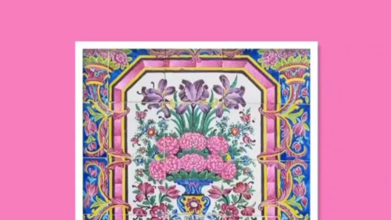 ۹ رنگی که در دنیا آنها را به نام ایران میشناسند رنگ صورتی ایرانی (Persian Pink)