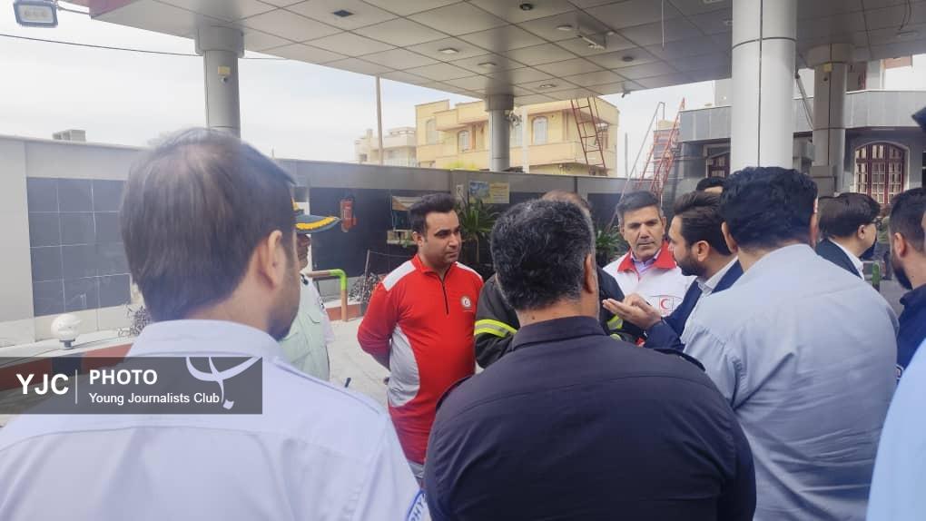 انفجار در پمپ بنزین جهرم؛ ۷ نفر مصدوم شدند
