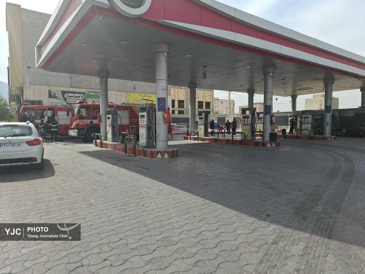 انفجار در پمپ بنزین جهرم؛ ۷ نفر مصدوم شدند