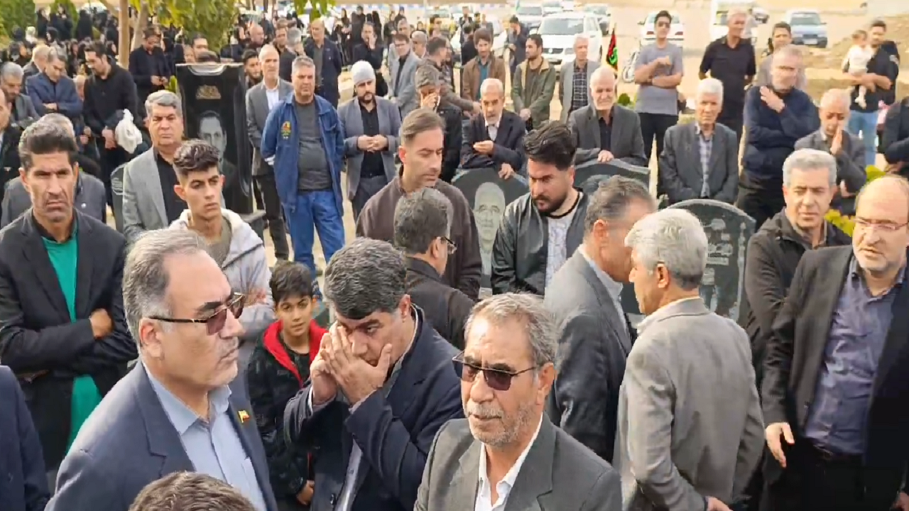تشییع پیکر خبرنگار استان حامد عاطفی فر