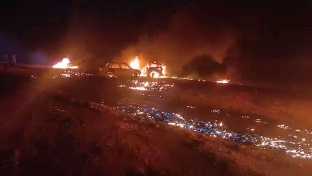 ۱۳ کشته و مصدوم در تصادف جنوب کرمان