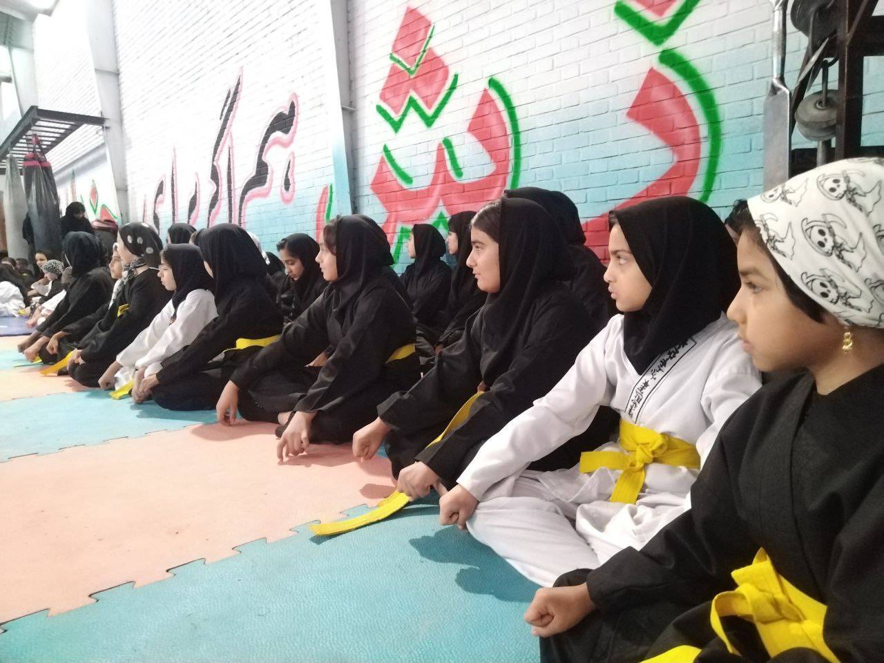 برگزاری اولین همایش رزمی بانوان شهر انابد