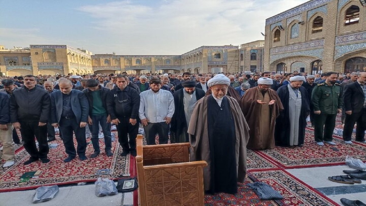 باشگاه خبرنگاران -نماز باران در آستان حضرت عبدالعظیم حسنی (ع) اقامه شد