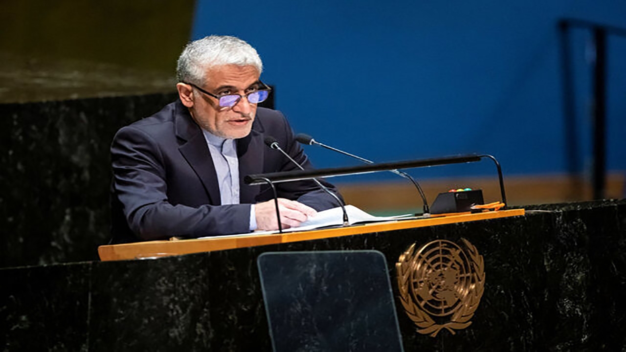 سفیر ایران در سازمان ملل: تهران هرگز در برابر تهدید یا اجبار تسلیم نخواهد شد
