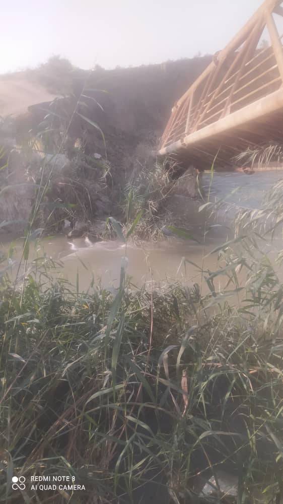 ریزش پل کشاورزان روستای بکیشه شوشتر را به دردسر انداخت