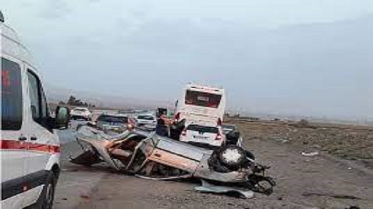 دوفوتی بر اثر تصادف رانندگی در جاده خلخال-سرچم