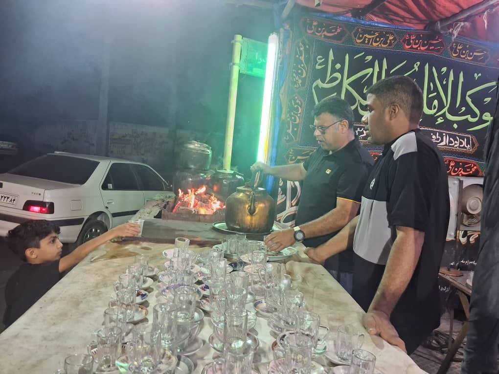 برپایی موکب امام موسی کاظم (ع)
