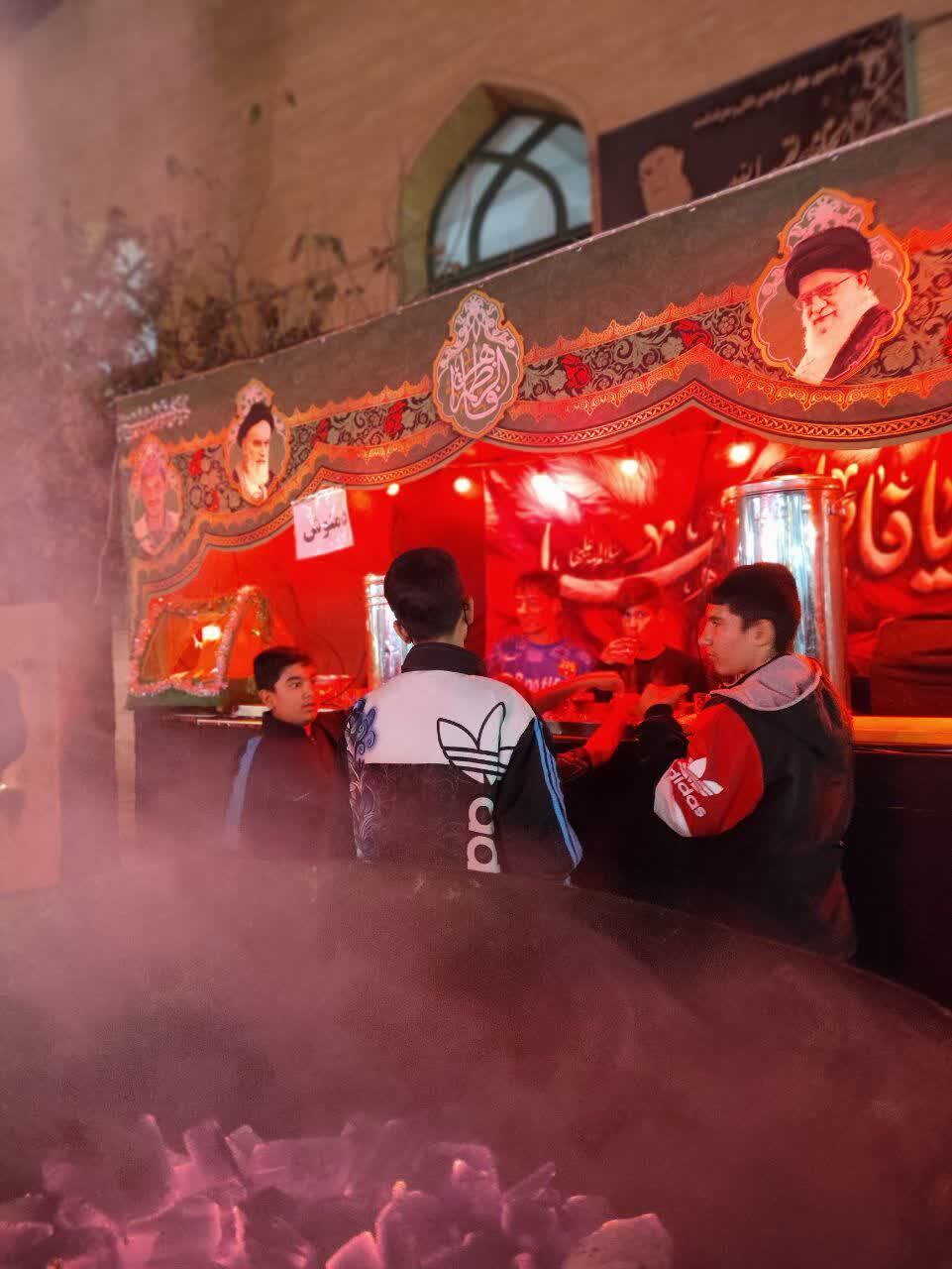 برپایی ایستگاه صلواتی