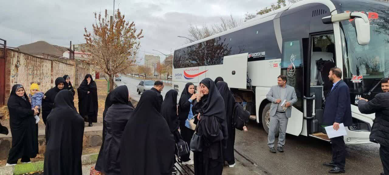 اعزام دانش آموزان هریسی به سفر معنوی کاروان راهیان نور