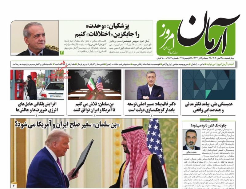 آرمان امروز