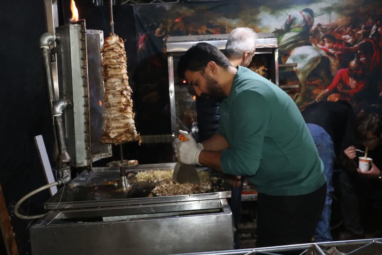 برپایی خیمه یاس در دهه فاطمیه