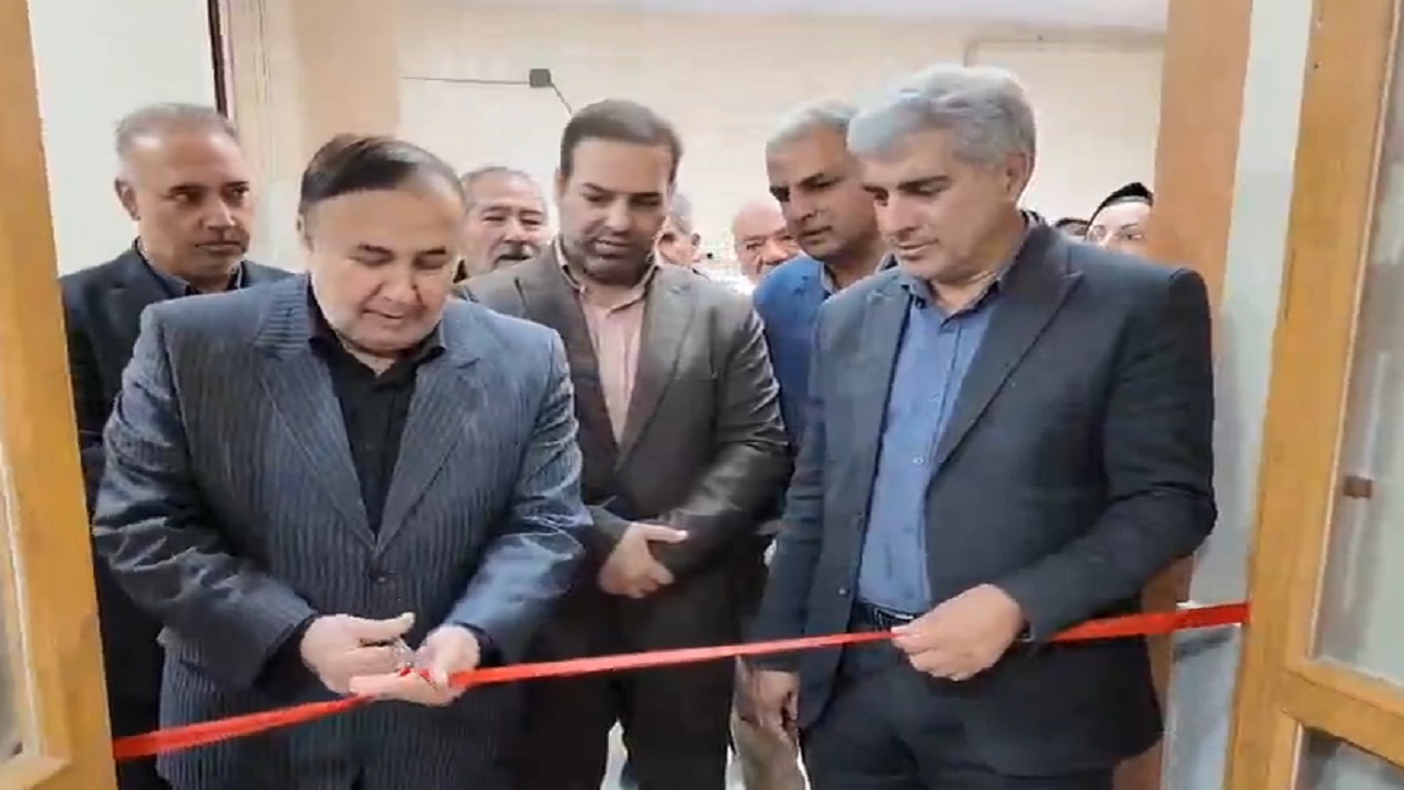 افتتاح نمایشگاه صنایع دستی در ایلخچی