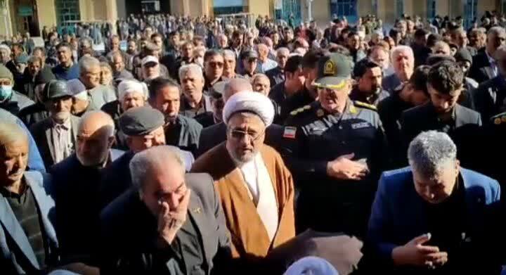 مراسم تشییع شهدا