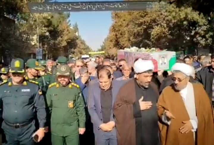 مراسم تشییع شهدا