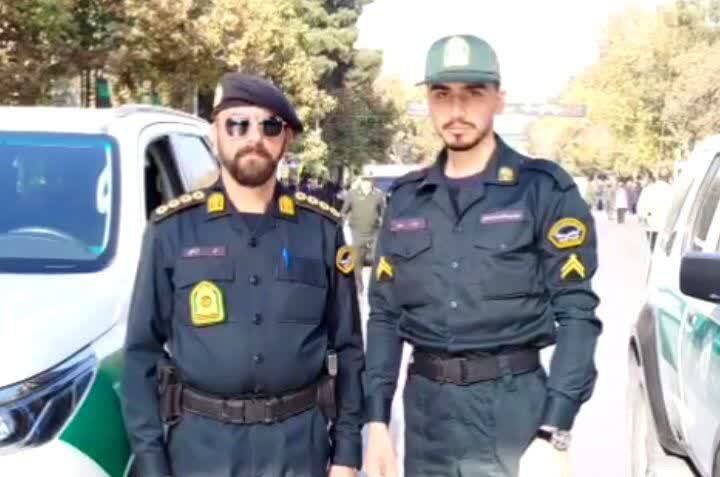 وداع مردم نیشابور با پیکر جانباز