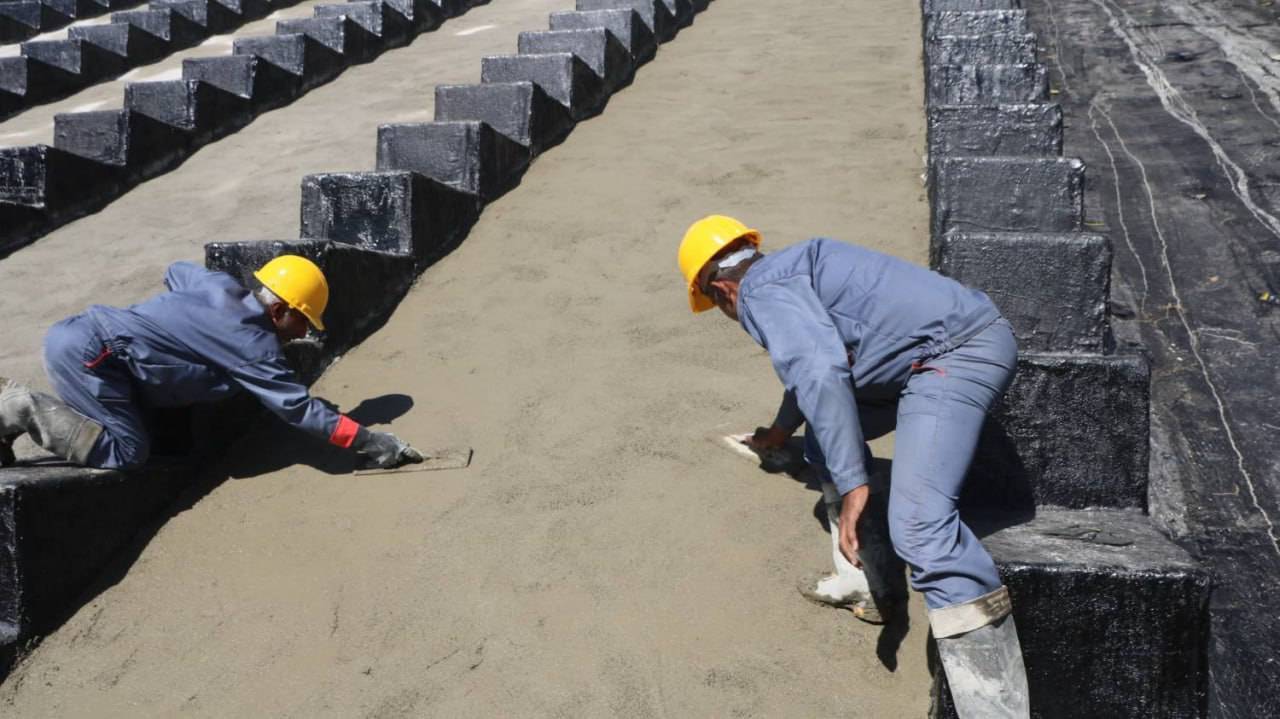 بازسازی ورزشگاه آزادی به ضلع شمالی رسید