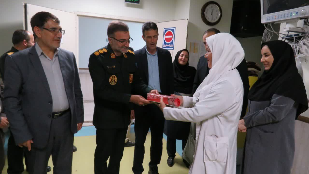 مراسم تجلیل از پرستاران هریس