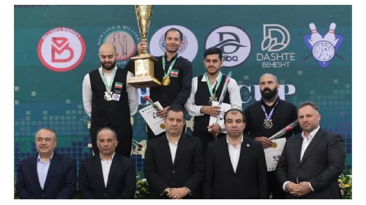 ملی پوش گیلانی قهرمان مسابقات جایزه بزرگ اسنوکر کشور شد