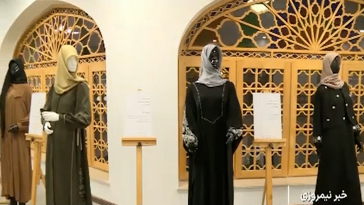 برپایی نمایشگاه مد و لباس در نگارخانه سرو شیراز + فیلم