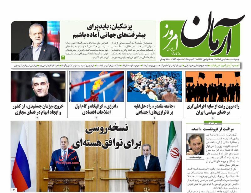 آرمان امروز
