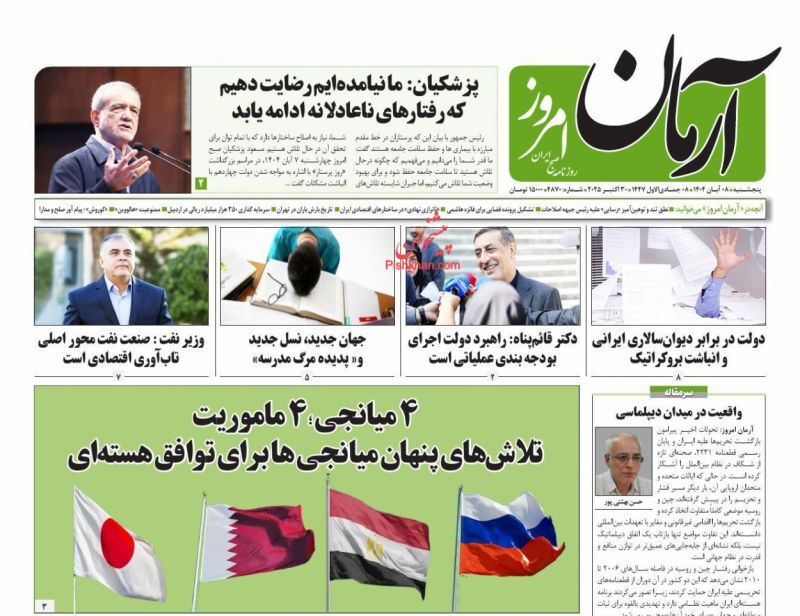 آرمان امروز