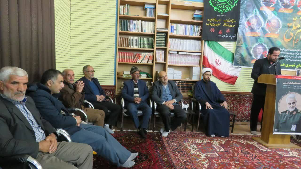 مراسم یادواره شهدای اقتدار به مناسبت نخستین روز هفته بسیج و ایام فاطمیه (س)