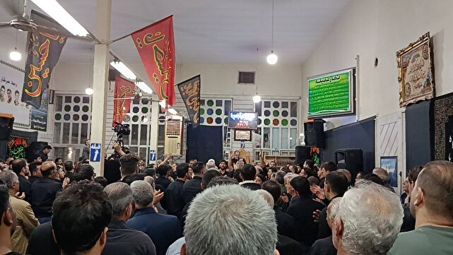 برگزاری مراسم عزاداری ایام فاطمیه در حسینیه توآبادی&zwnj;های تهران