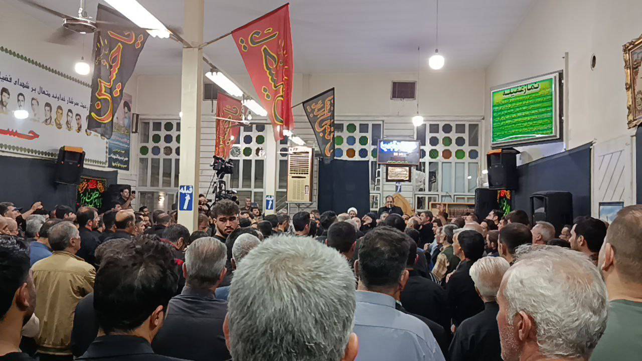 برگزاری مراسم عزاداری ایام فاطمیه در حسینیه توآبادی&zwnj;های تهران