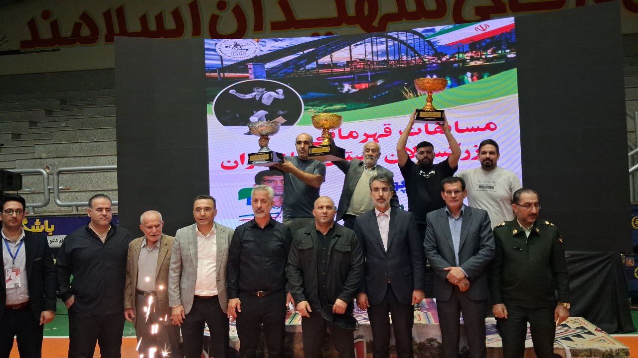 جویبار قهرمان کشتی آزاد مازندران شد + فیلم