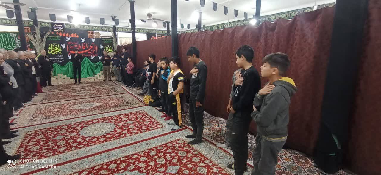 تصاویری از مراسم عزاداری اهالی ده محمد در ایام شهادت حضرت فاطمه زهرا &laquo;س&raquo;
