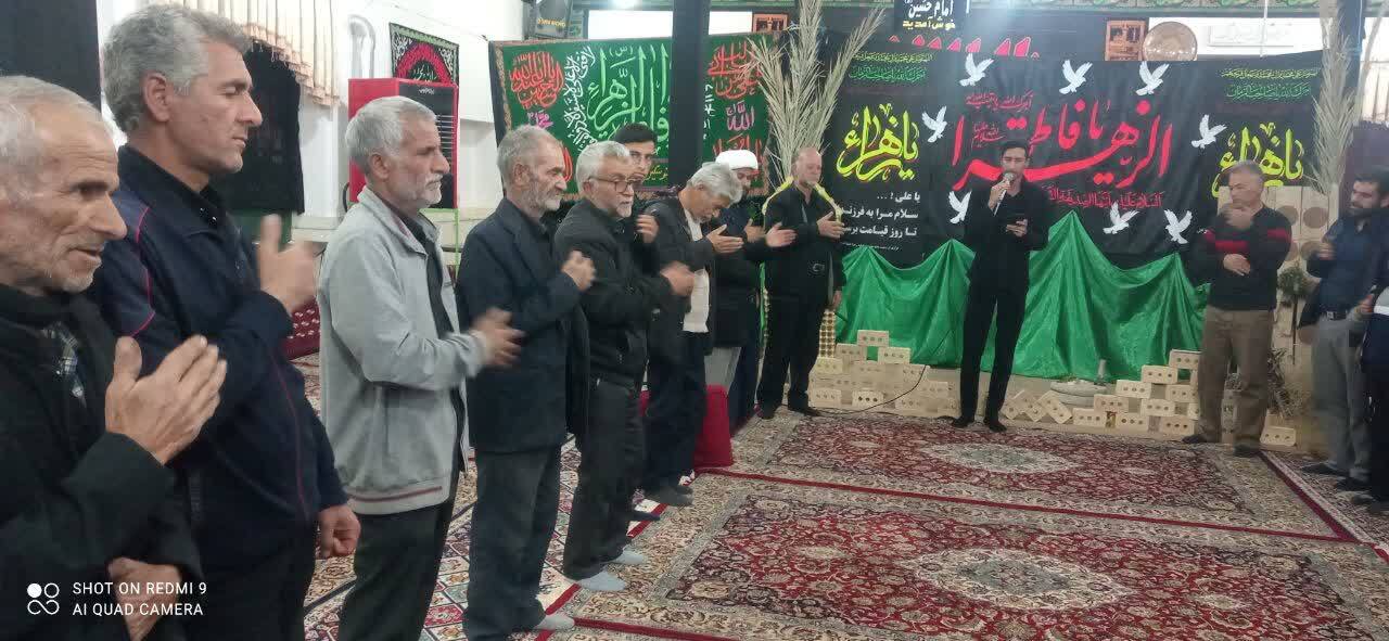 تصاویری از مراسم عزاداری اهالی ده محمد در ایام شهادت حضرت فاطمه زهرا &laquo;س&raquo;