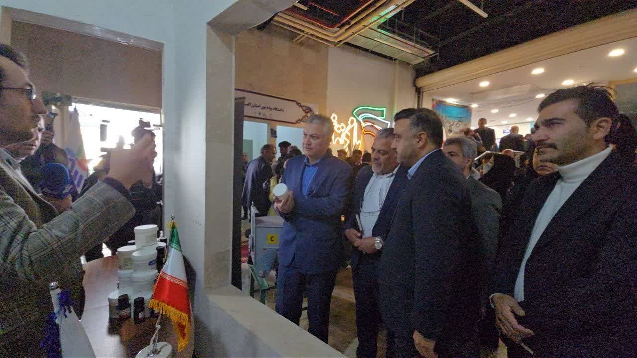 رونمایی از ماده ضدعفونی کننده و بودزا در البرز