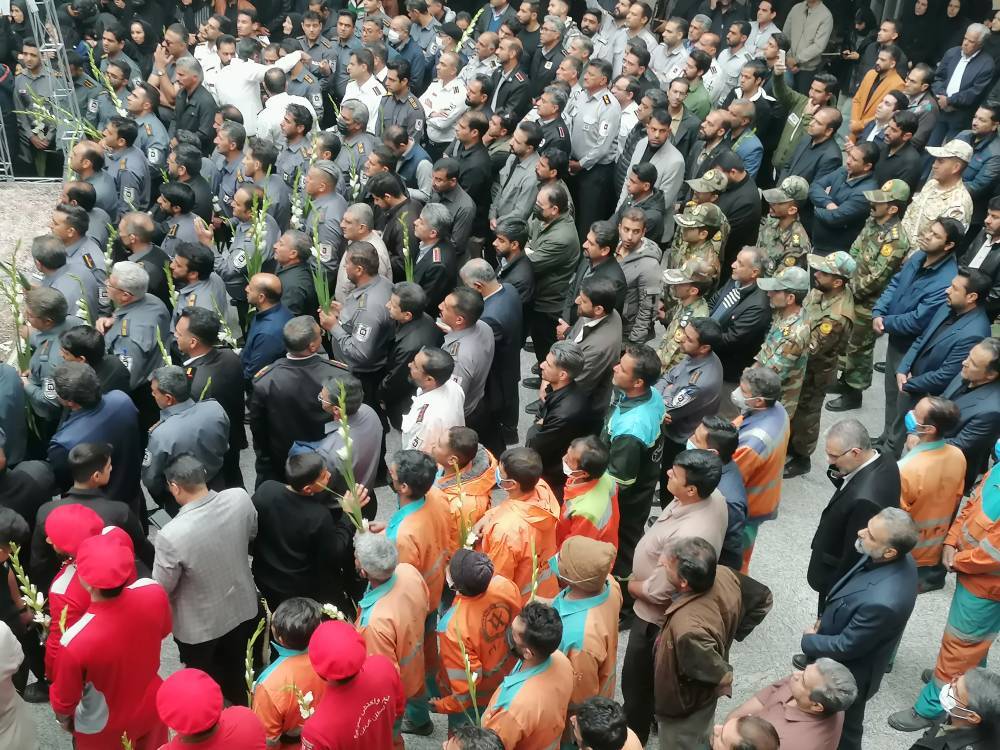 در حال تکمبل/// آتش نشانی که قهرمان شد&nbsp;